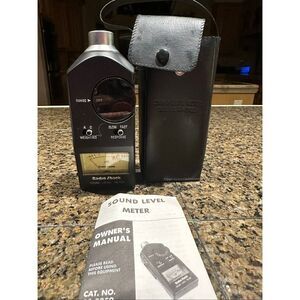 Radio Shack Sound Level Meter. Model 33-2050